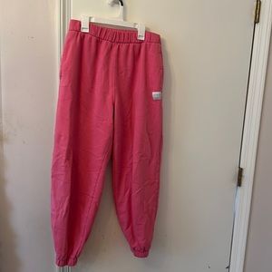 Pink hollister sweats